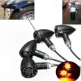 thumbnail image 4 of 4pcs 13-LED Turn Signal Lights for Motorbike, Waterproof Motorcycle Indicators, Universal Fit for Scooter, Quad, Cruiser, 4 of 5