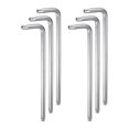 thumbnail image 1 of Unique Bargains 6pack Torx Hex Key Wrenches T55 High Carbon Steel Extra Long Arm Torx Hex Key Wrench, 1 of 5
