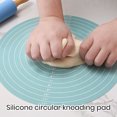 thumbnail image 3 of LCXmlly Scrapbooking Sticker Nonslip Silicone Kneading Pad Wide Application Accessible Scale Line Kitchen Dough Mat, 3 of 6