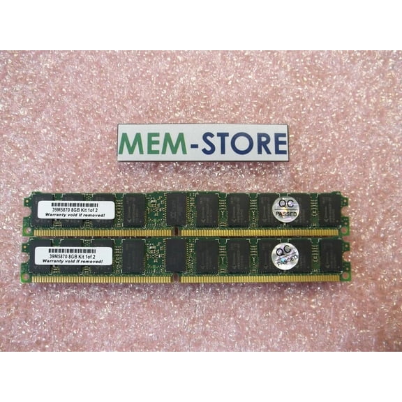 39M5870 8GB (2x4GB) DDR2- 667 PC2-5300 VLP Memory IBM BladeCenter LS22 42 (3rd Party)