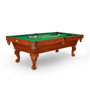 Livingston 8-foot Billiard Table -- Burnished, Green Felt