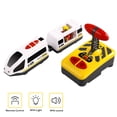 thumbnail image 3 of STOBOK tren de control remoto eléctrico juguete para niños divertido modelo de tren RC juguete educativo para niños (sin batería), 3 of 6