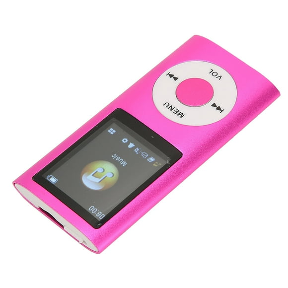 MP4 MP3  Player, Aluminium Alloy Lossless Sound LCD MP3 Player 1.8 inch Easy To Use Support Shuffle  for Students for Running