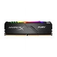 thumbnail image 2 of 16 Go RAM Kingston HyperX Fury Noir RGB DDR4 3466 MHz 2x8 Go (HX434C16FB3AK2/16), 2 of 3