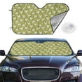 thumbnail image 2 of Kdxio Daisies Flowers Print Windshield Sun Shade,UV Rays and Sun Heat Protection,Sunshade for Car Windshield,Car Shade Front Windshield -, 2 of 6