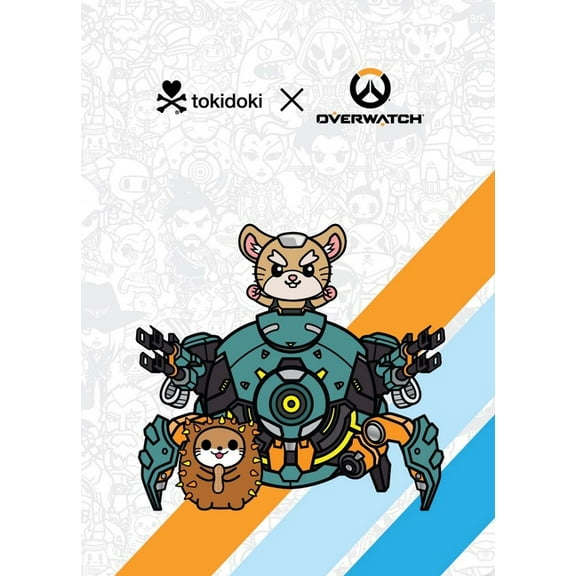Overwatch Tokidoki X Series 3 Notebook: Wrecking Ball Theme, (Hardcover)