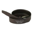thumbnail image 6 of Men VALENTINI Stitched Leather Belt Classic Pin Buckle Business Dress V711 Wine, 6 of 9