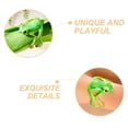 thumbnail image 2 of MOVTOTOP 2pcs Cute Frog Animal Ring Set Women Adjustable Open Rings Finger Decoration Fun Jewelry Girlfriend Gift Frog Accessories, 2 of 8