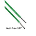 thumbnail image 3 of INSPIRE CHIC Round Metallic Glitter Shoelaces Colorful Fashion Shoe Laces for Athletic Sneakers Shoes Boot Strings 2 Pairs Green 120cm/47.24", 3 of 4