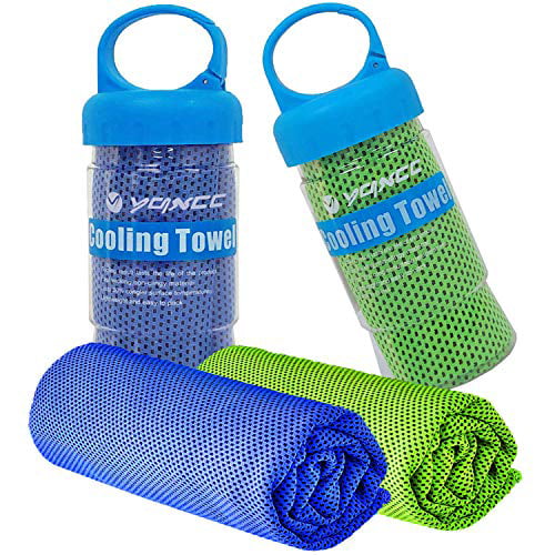 One Size Cooling Towel for Gym Workouts Cancun Green Made for Sports /& Workouts with Unique Dual Layered QuickCool Fabric Technology