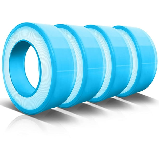 umoral kunstner Korn 4 Rolls of Teflon Tape 1/2" Wide X 320" Long, Thicker and Higher Density for Plumbing Tape, Plumbing Tape, Ptfe Tape, Thread Tape, Shower Head Plumber Tape, Pipe Sealing, D Sealing - umoral kunstner Korn 4 Rolls of Teflon Tape 1/2" Wide X 320" Long, Thicker and Higher Density for Plumbing Tape, Plumbing Tape, Ptfe Tape, Thread Tape, Shower Head Plumber Tape, Pipe Sealing, D Sealing -