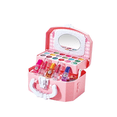 thumbnail image 1 of Juego De Maquillaje Lavable Con Almacenamiento Para Niña Malubero  Rosa, 1 of 5