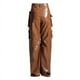 thumbnail image 5 of Pantalones de diseño personalizado, de moda, de combinación completa, de cintura alta, con bolsillos grandes, de cuero PU, pantalones de pierna recta, contorno para mujer, 5 of 5