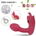 thumbnail image 5 of TLUDA Wearable G Spot Vibrator Sex Toys for Women, Wearable Sucking Vibrator Toys with Remote Control for Women, Red, 5 of 6