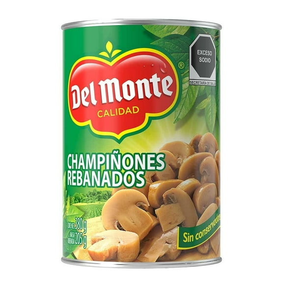 Champiñones Del Monte rebanado de 380 g