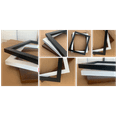 thumbnail image 4 of 3x38 Picture Frame Black Wood 3x38 Frame 3x38 Frames 3x38, 4 of 5