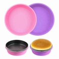 thumbnail image 2 of 2-Pack Silicone Cheesecake Pan Shield, Waterproof Barrier for 9 to 9.5 Inch Round Springform Cake Molds, Baking Protector for Dessert Pans, 2 of 5
