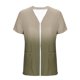 thumbnail image 2 of Camiseta de Cuello Redondo de Color Sólido Casual de Ajuste Suelto con Poliéster Suave, Camiseta de Verano para Uso Diario en Casa O Trabajo, 2 of 6