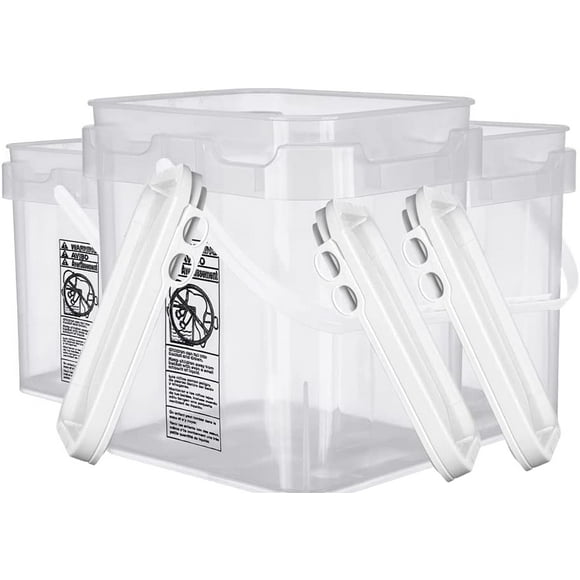 Clear 5 Gallon Bucket