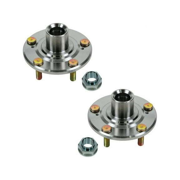 Wheel Hub Set 2 Piece - Compatible with 2003 - 2008 Honda Pilot 2004 2005 2006 2007