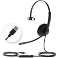 thumbnail image 1 of Auriculares USB Yealink UH34 con micrófono con cancelación de ruido, 1 of 8