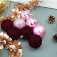 thumbnail image 3 of 34 piezas de adornos de bolas de Navidad irrompibles de 4 cm para decoración de fiesta de cumpleaños de boda de árbol de Navidad, 3 of 5