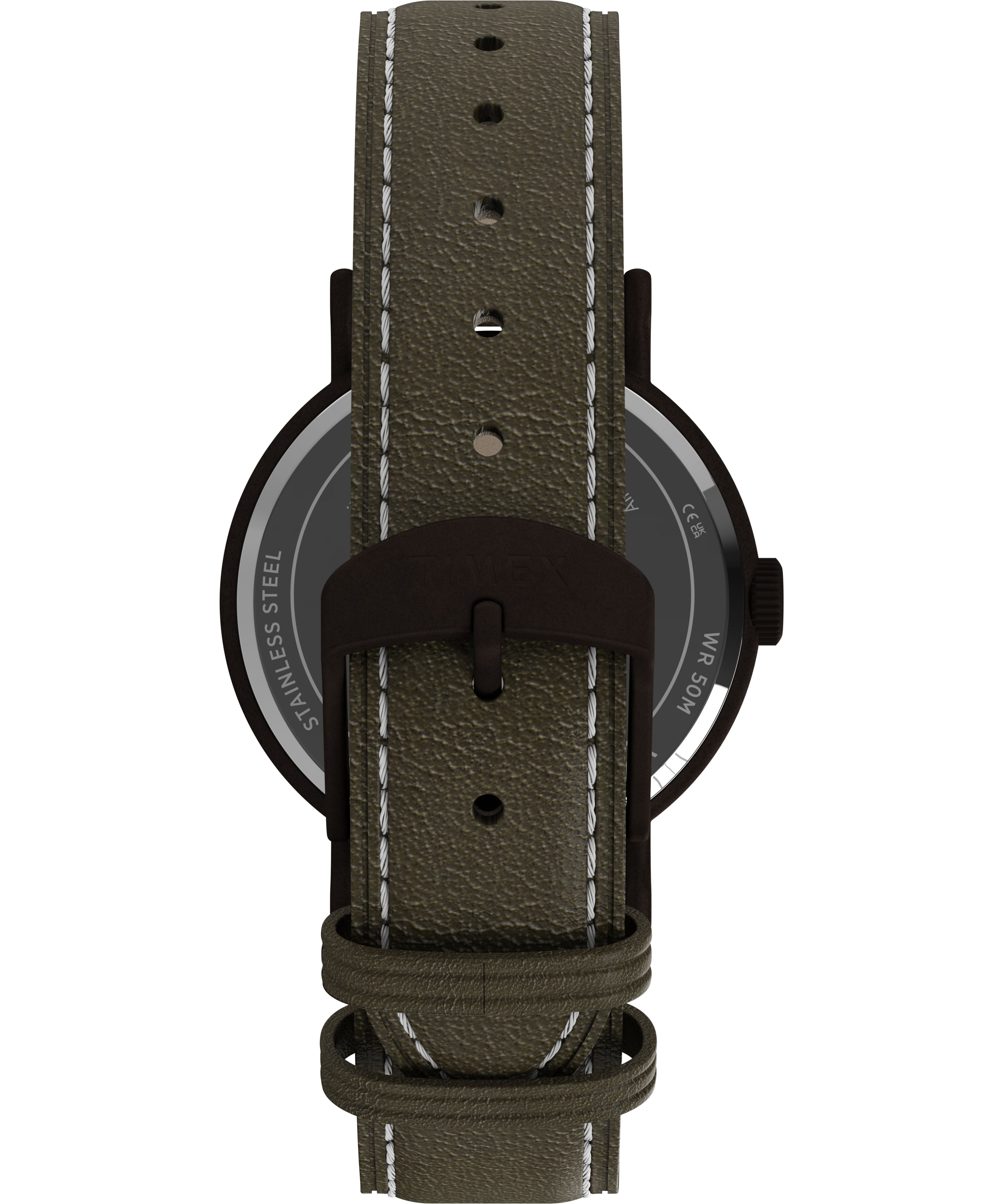 Timex Unisex Harry Potter x Weekender Sorting Hat 37mm Watch - Green Two- Piece Quick Release Green Dial Bronze-Tone Case