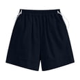thumbnail image 6 of YSUEJPF Maternity Linen Shorts for Women Elastic Drawstring Waist Over Belly Bump Support Shorts Pregnancy Lounge Shorts with Pockets, 6 of 8