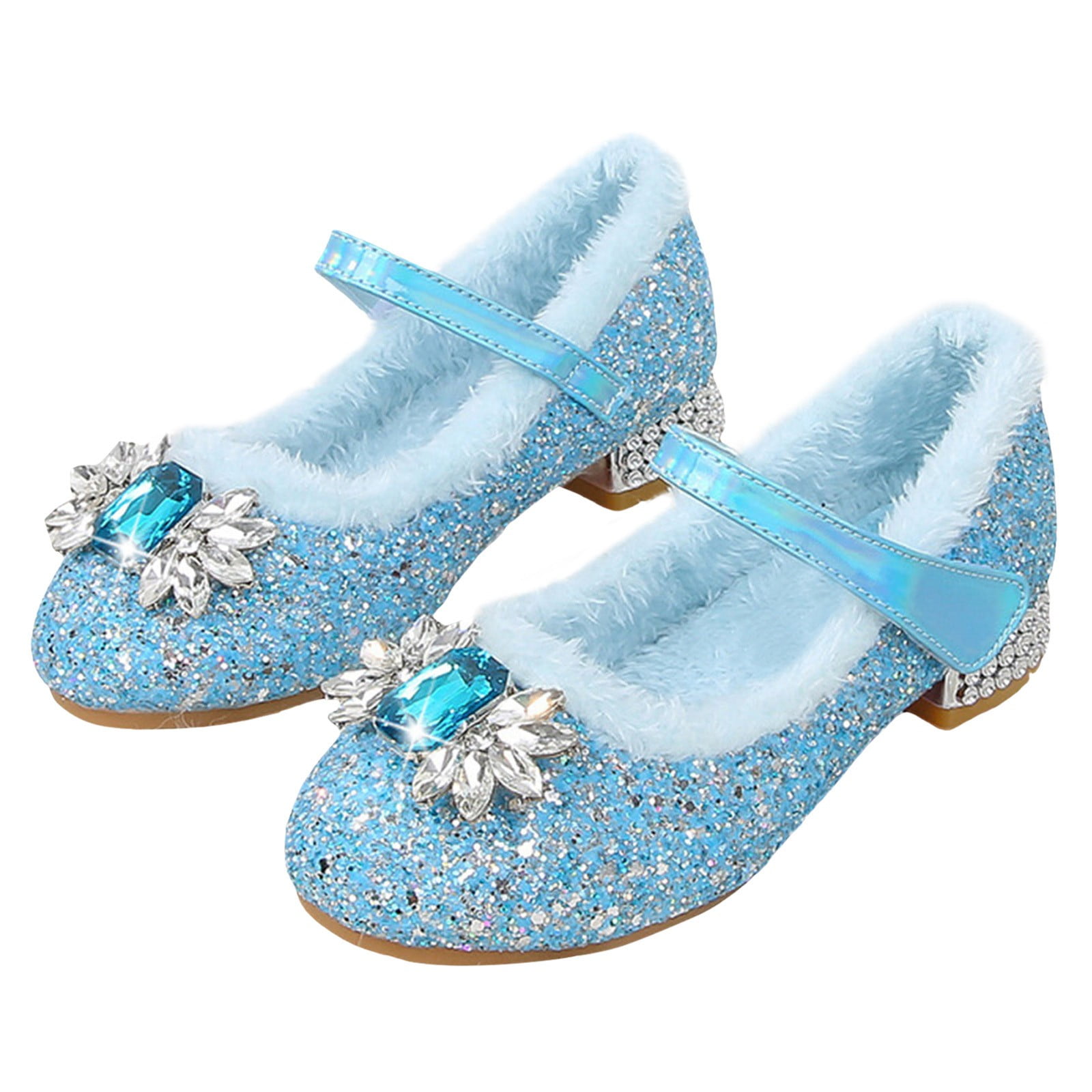 Huesdet Girls Dress Shoes Prom Shoes Wedding Shoes Low Heel  display picture 2