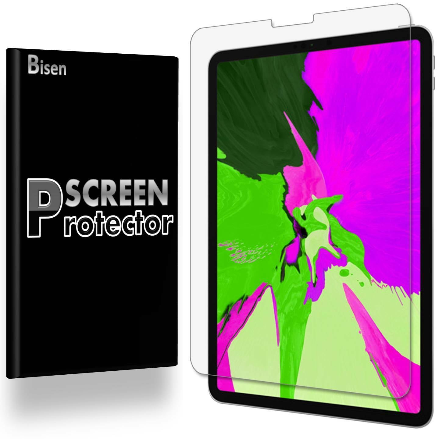 YRD TECH Clear Tempered Glass Screen Protector for New iPad Pro 11inch 2018 Ultra HD