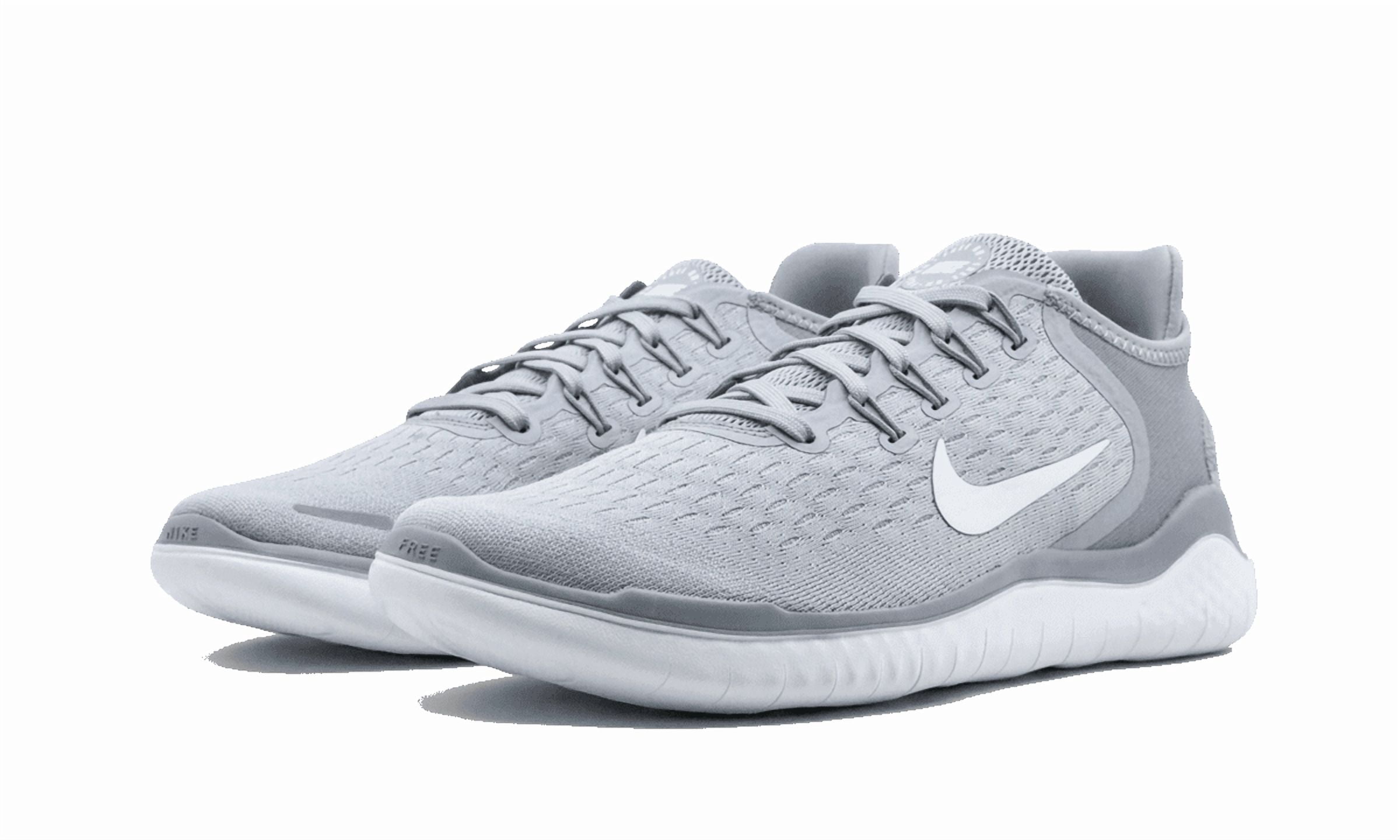 NIKE MENS Free RN 2018 "Wolf Grey" 942836 003 942836 003 from Stadium Goods