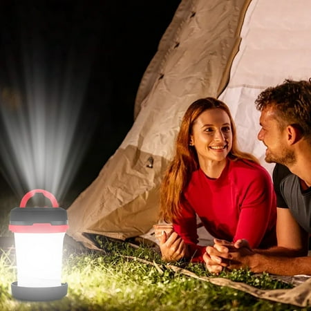 

cordless night light DIY Room Outdoor LED Camping Light Tent Retractable Dry Battery Portable Emergency Night