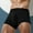 Black, variant on VgaVtl Mens Boxers Cotton Mens Panties Single Color Seamless Athletic Breathable Boxer Briefs Underpants,Black XL
