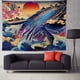 thumbnail image 2 of Billuyoard Tapiz grande de mar y océano para colgar en la pared, mantas Hippie, estera, decoración artística para el hogar Decoración del hogar No.03, 2 of 6