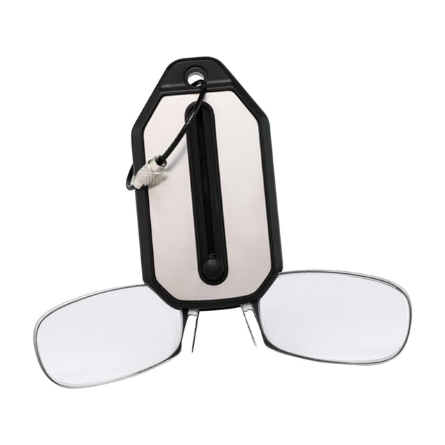 Estuche para llavero Gafas de lectura Gafas Llavero Fácil instalación Plegable Mini Negro+200 Sunnimix Llavero lectores