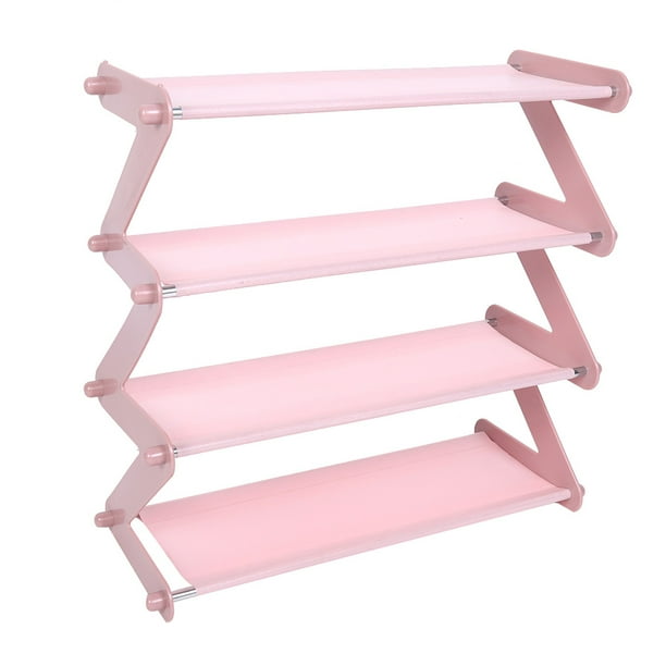 Organizador de zapateros Sincero de Acero inoxidable 4 niveles Rosa claro