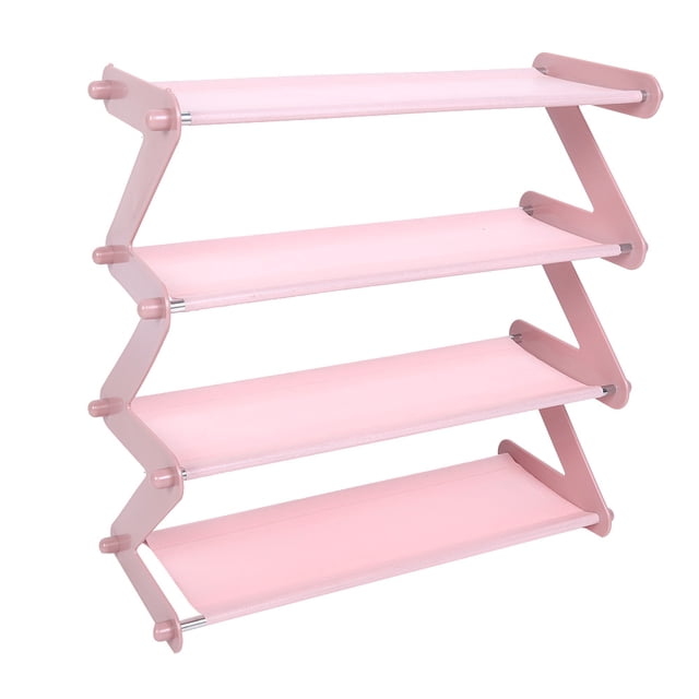 Organizador de zapateros Sincero de Acero inoxidable 4 niveles Rosa claro