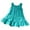 Sky Blue, variant on FDDMis Hummingbird Dress for Girls Girls Skirt Summer Children's Clothing Light and Comfortable Skirt Baby Sleeveless Casual Dress Toddler Cardigans 2t