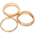 thumbnail image 4 of CTIRCHIU Golden Iron 3Pcs Gold Bangle Bracelet For Women, 4 of 11
