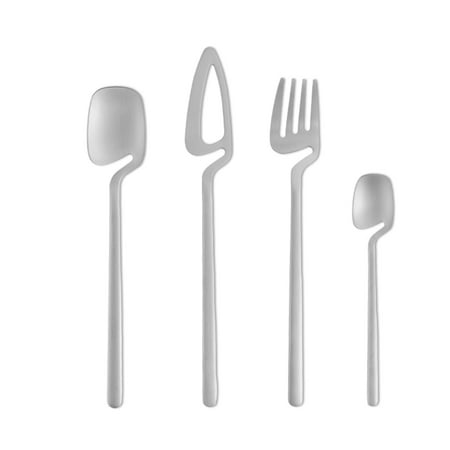 

3Pcs Stainless Polished Set Spoons Dinnerware Kitchen Silverware Accessories Coffee Picnic Party Celebrations Silver