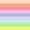 Pastel Rainbow, variant on HDE Dog Puffer Jacket Fleece Lined Winter Coat with Harness Hole White Rainbow Stripe L