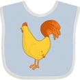 thumbnail image 3 of Inktastic Cute Yellow Chicken Boys or Girls Baby Bib, 3 of 4