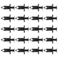 thumbnail image 2 of Miangastore 100pcs Clips For Car Bumper Black Nylon Securing Bumpers For DIY Enthusiasts, 2 of 9