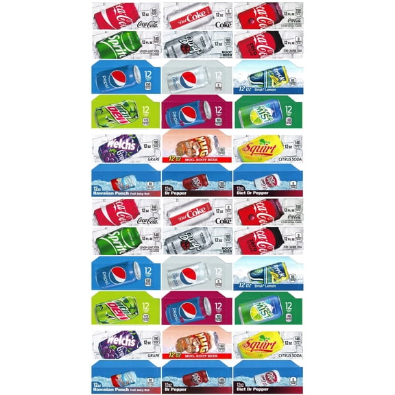 Vending-World - 36x Flavor Strip For 12 oz Cans Soda Pepsi Coke Vending, fits Dixie Narco, Vendo