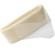 thumbnail image 4 of Wosthever Cinta de poliéster delicada, cinta decorativa de red para boda, costura, manualidades, favores Kits de decoración para fiestas Leche blanca, 4 of 6