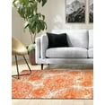 thumbnail image 5 of Unique Loom Sofia Collection Area Rug - Grand (7' 1" x 10' Rectangle Orange/Ivory), 5 of 7