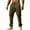 Army Green, variant on Chiccall Mens Cargo Sweatpants Fleece Sweatpants Elastic Waist Drawstring Baggy Workout Casual Trousers with Pockets