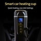 thumbnail image 5 of Taza De Calefacción Portátil Para Coche De 420Ml, Taza Eléctrica De Agua Caliente De 12V Y 24V, Pantalla Lcd, Hervidor De Temperatura, Café, Té, Leche, Coche De Acero Inoxidable Para El Hogar Monstrate VI009063-02, 5 of 6