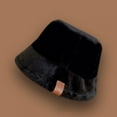 thumbnail image 3 of Women‘s Winter Faux Fur Fuzzy Warm Bucket Hat, 3 of 8