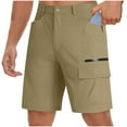 thumbnail image 3 of Generic Men's Summer Tactical Work Shorts Casual Hiking Cargo Shorts Lightweight Outdoor Fishing Short Pants, 3 of 5
